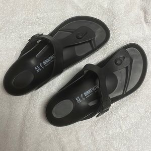 Black Birkenstock sandals